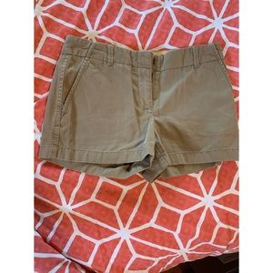J Crew Khaki Chino Shorts